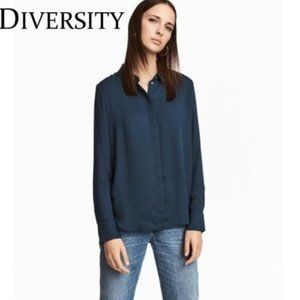 DIVERSITY Blue Long Sleeve Women